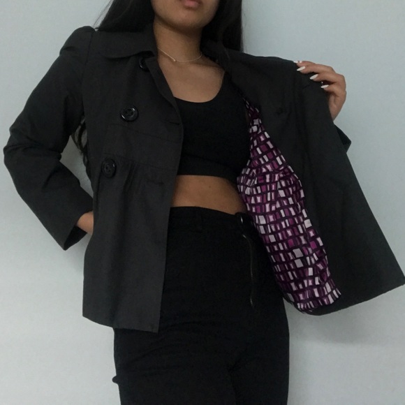 vintage grey blazer - Picture 4 of 5